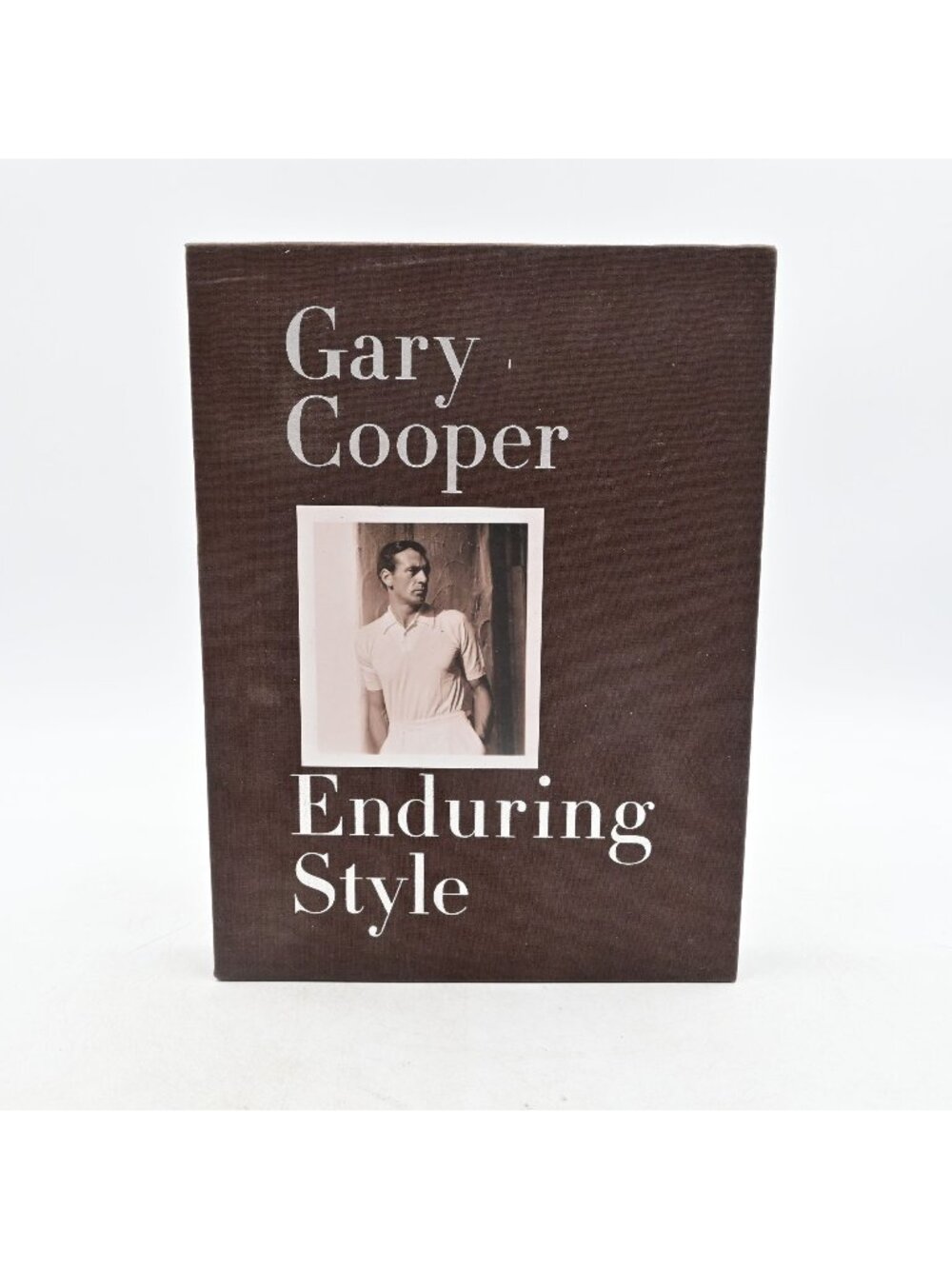 Gary Cooper Enduring Style Maria Cooper Janis 1st Edition Hardcover Slipcase